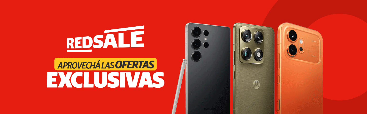 Aprovechá las ofertas exclusivas de RED SALE Aprovechá las ofertas exclusivas de RED SALE